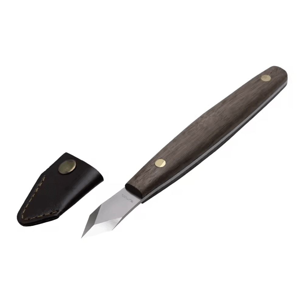 Double Bevel Marking Knife With Steel Blade Wooden Handle Precision Woodworking Scribe Tool 5