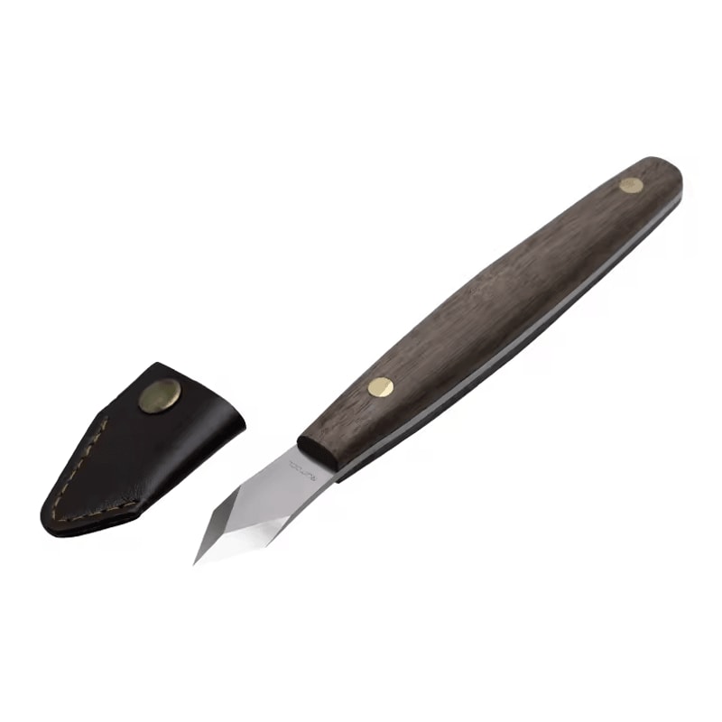 Double Bevel Marking Knife With Steel Blade Wooden Handle Precision Woodworking Scribe Tool 5