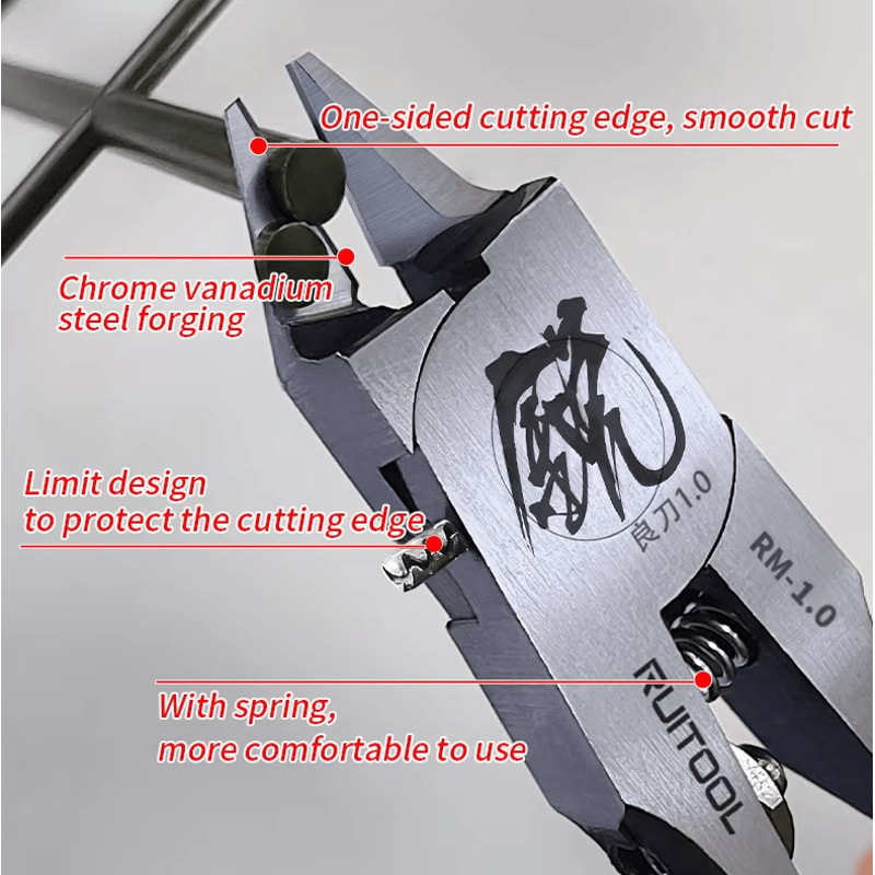 47Inch UltraThin SingleEdge Model Nippers Precision Gundam Sprue Cutter Tool 1
