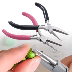 precision wire looping pliers for jewelry making and diy craft projects