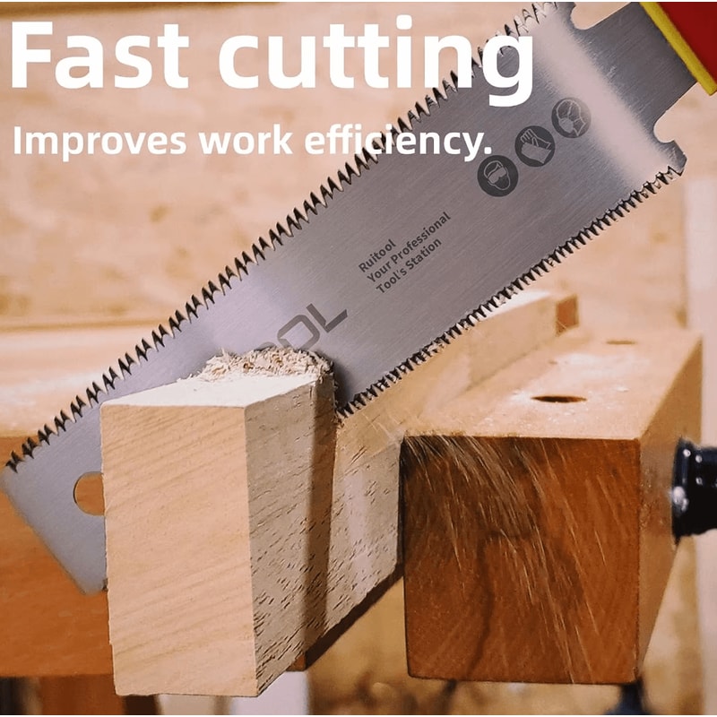 Japanese Pull Saw SK5 Folding Hand Saw For Precision Woodworking DIY Projects 2