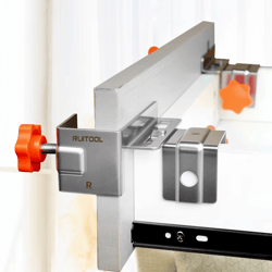 adjustable drawer front clamps stainless steel cabinet installation tool set (2pcs)