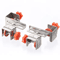 Adjustable Drawer Front Clamps Stainless Steel Cabinet Installation Tool Set 2PCS 5