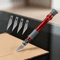 Precision Aluminum Hobby Knife Set With 5 Blades For Crafting Modeling Scrapbooking 0