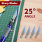 Precision Aluminum Hobby Knife Set With 5 Blades For Crafting Modeling Scrapbooking 2