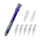 Precision Aluminum Hobby Knife Set With 5 Blades For Crafting Modeling Scrapbooking 5