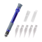 Precision Aluminum Hobby Knife Set With 5 Blades For Crafting Modeling Scrapbooking 5