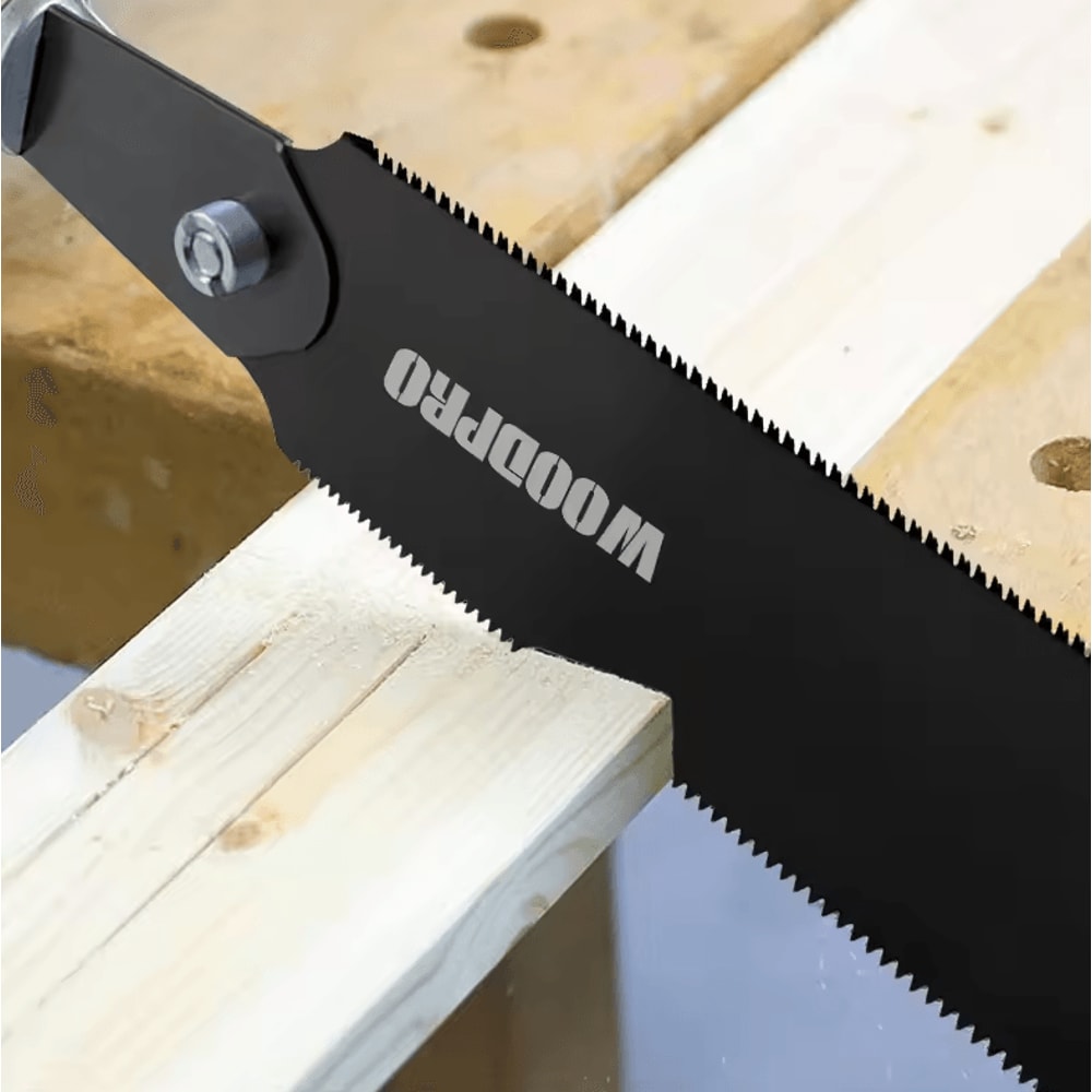 6Inch Japanese DoubleEdge Pull Saw Set SK5 Precision Woodworking Tool 2
