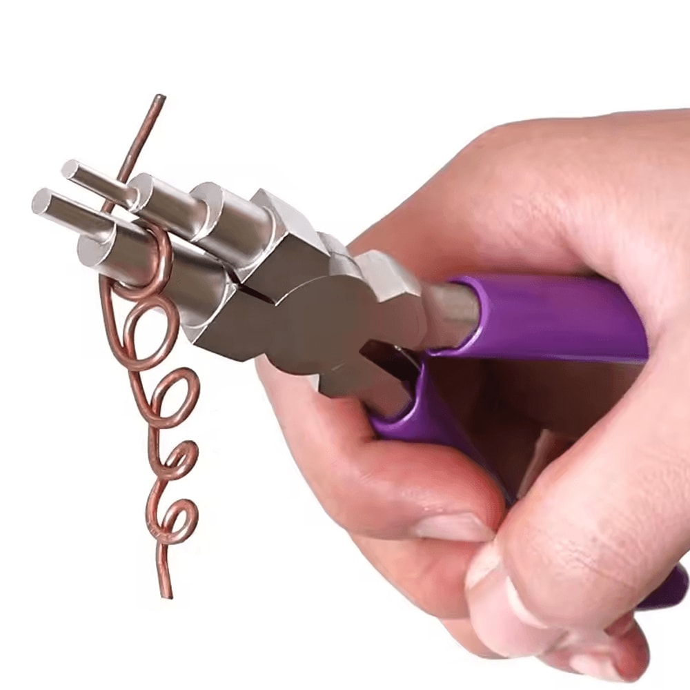 6in1 Bail Making Pliers Jewelry Tool For Wire Looping Bending DIY Crafting 0