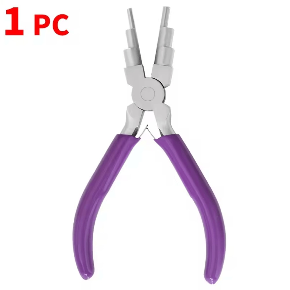 6in1 Bail Making Pliers Jewelry Tool For Wire Looping Bending DIY Crafting 4