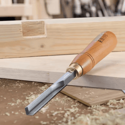 90 corner mortise chisel with 40cr steel blade & beech wood handle for precision woodworking