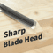90 Corner Mortise Chisel With 40Cr Steel Blade Beech Wood Handle For Precision Woodworking 3