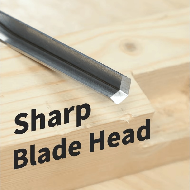90 Corner Mortise Chisel With 40Cr Steel Blade Beech Wood Handle For Precision Woodworking 3