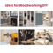 2in1 Shelf Pin Hinge Jig Aluminum Drilling Guide For Cabinet Furniture Installation 2