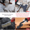 Reciprocating Saw Scraper Wire Brush Set For Rust Removal Cleaning Surface Prep 2