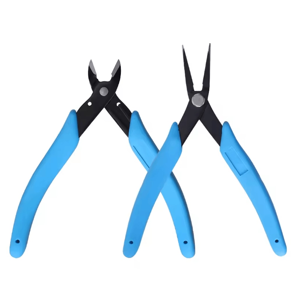 3Piece Jewelry Making Pliers Set With Needle Nose Flat Nose Cutting Tools 5