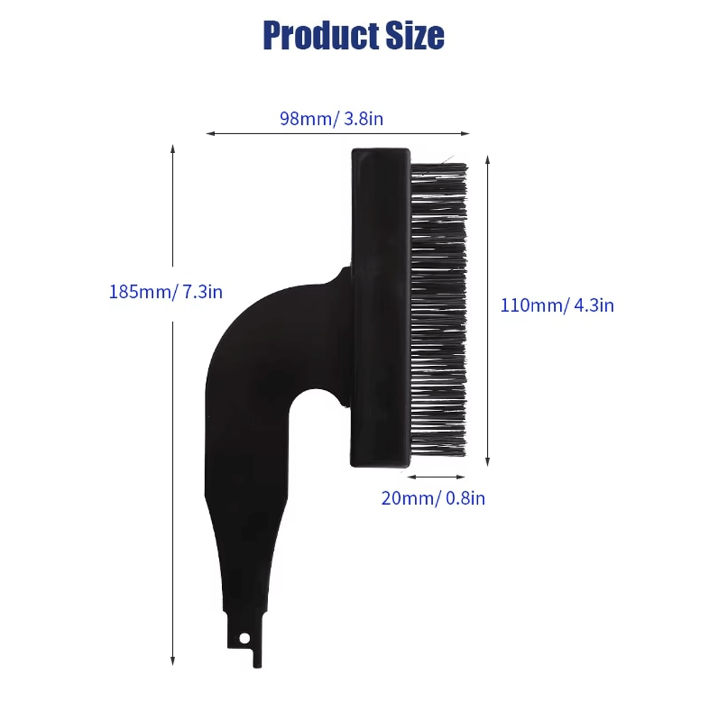 3PCS Reciprocating Saw Wire Brush Attachment Set For Rust Removal Deep Cleaning 1