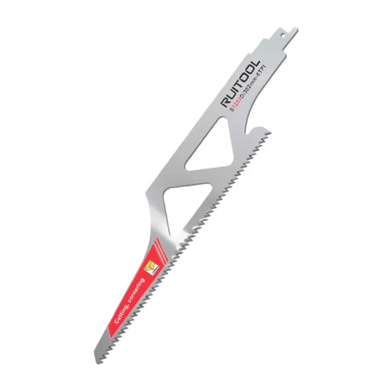 HeavyDuty 12Inch 6 TPI Reciprocating Saw Blade For Fast Wood Cutting Demolition 4