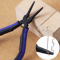 Precision UltraThin Flat Nose Pliers Set Smooth Jaw Needle Nose Tool For Fine Work 3