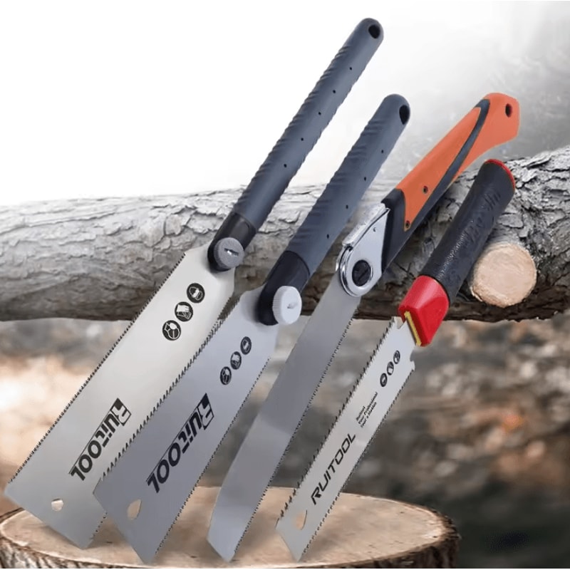 Precision SK5 Japanese Pull Saw UltraFine 3Edge Teeth Folding Woodworking Tool 0