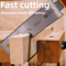 Precision SK5 Japanese Pull Saw UltraFine 3Edge Teeth Folding Woodworking Tool 2
