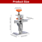 2in1 Stainless Steel Cabinet Door Installation Jig Adjustable Positioning Tool With Support Base 1