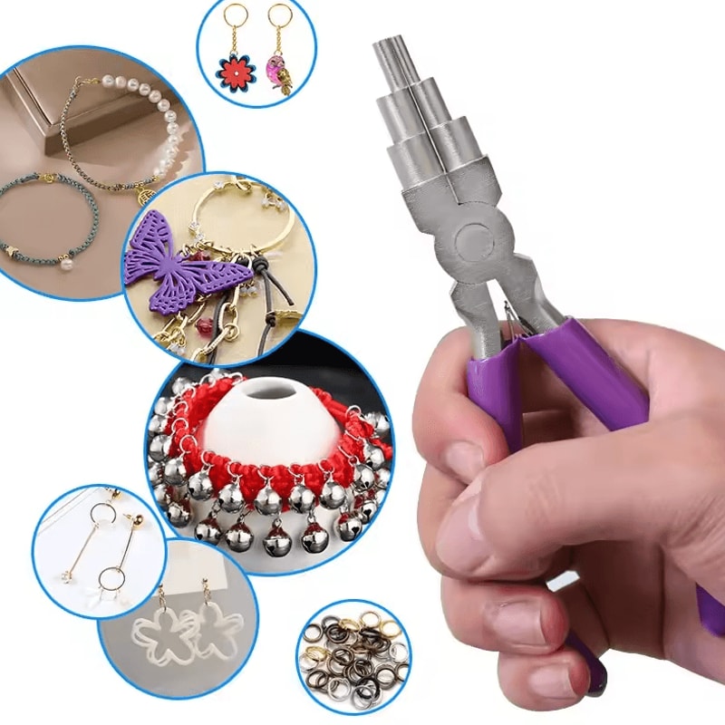 6in1 Precision Bail Making Pliers MultiSize Jewelry Looping Wire Bending Tool 1
