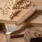 LongNeck Precision Marking Knife Carbon Steel Scribing Tool With Solid Wood Handle 0