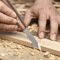 LongNeck Precision Marking Knife Carbon Steel Scribing Tool With Solid Wood Handle 3