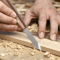 LongNeck Precision Marking Knife Carbon Steel Scribing Tool With Solid Wood Handle 3