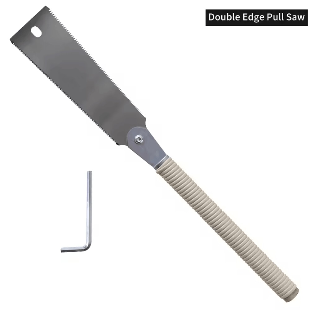 SK5 DualEdge Japanese Pull Saw Flexible Dovetail Flush Cut Woodworking Tool 5