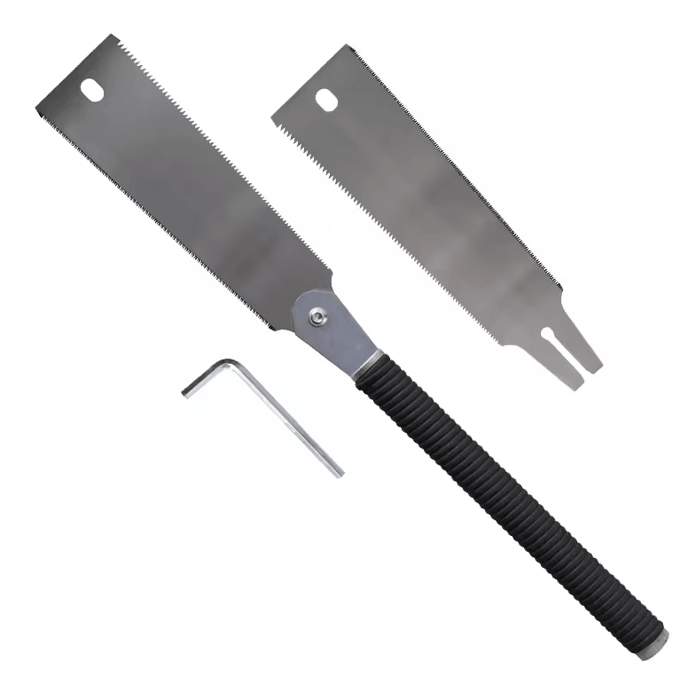 SK5 DualEdge Japanese Pull Saw 93 Flexible Blade Precision Woodworking Tool 5