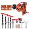 3in1 Precision Dowel Jig Kit Adjustable Aluminum Drill Guide For Perfect Wood Joints 4