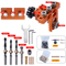 3in1 Precision Dowel Jig Kit Adjustable Aluminum Drill Guide For Perfect Wood Joints 5
