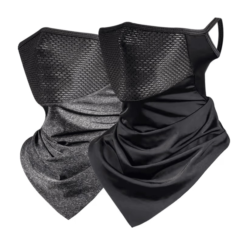 Ice Silk UV Protection Cycling Face Mask Breathable Full Coverage Bandana For Summer Outdoor Use 1