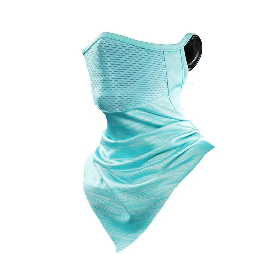 Ice Silk UV Protection Cycling Face Mask Breathable Full Coverage Bandana For Summer Outdoor Use 2