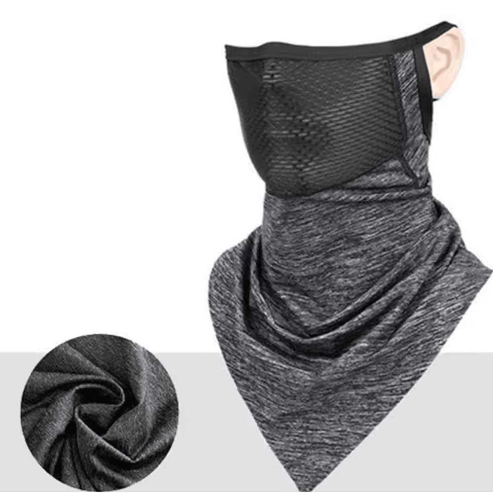 Ice Silk UV Protection Cycling Face Mask Breathable Full Coverage Bandana For Summer Outdoor Use 3