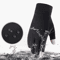 Winter AntiSlip Fishing Gloves Touchscreen TwoFinger Cut Warm Outdoor Gloves 1