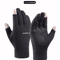 Winter AntiSlip Fishing Gloves Touchscreen TwoFinger Cut Warm Outdoor Gloves 3