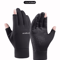 Winter AntiSlip Fishing Gloves Touchscreen TwoFinger Cut Warm Outdoor Gloves 3