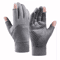 Winter AntiSlip Fishing Gloves Touchscreen TwoFinger Cut Warm Outdoor Gloves 4