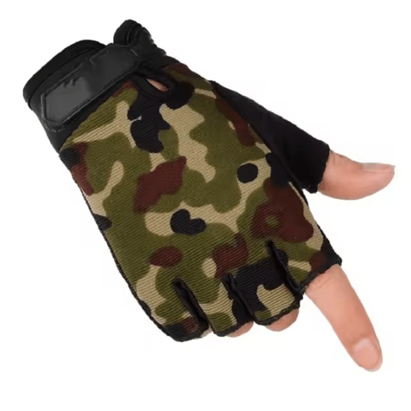 Breathable Summer Fishing Cycling Gloves NonSlip Fingerless Outdoor Performance Gloves 5