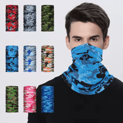 ice silk multi-use cycling bandana – breathable uv protection head & face scarf
