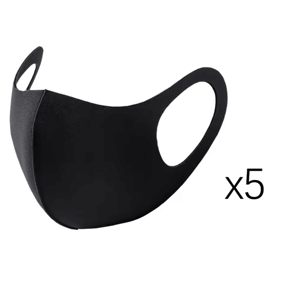 Breathable UV Protection Face Mask Lightweight Reusable Earloop Cover For Adults Kids 1