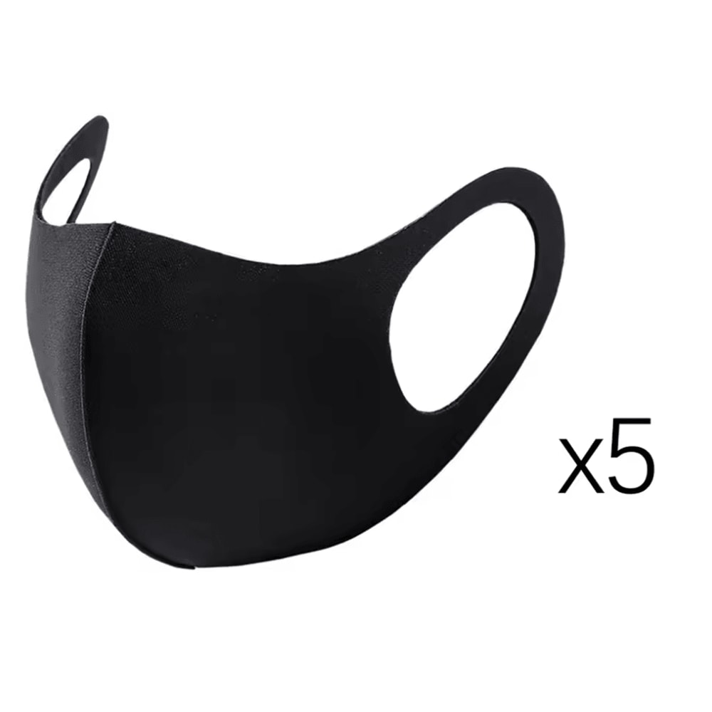 Breathable UV Protection Face Mask Lightweight Reusable Earloop Cover For Adults Kids 3