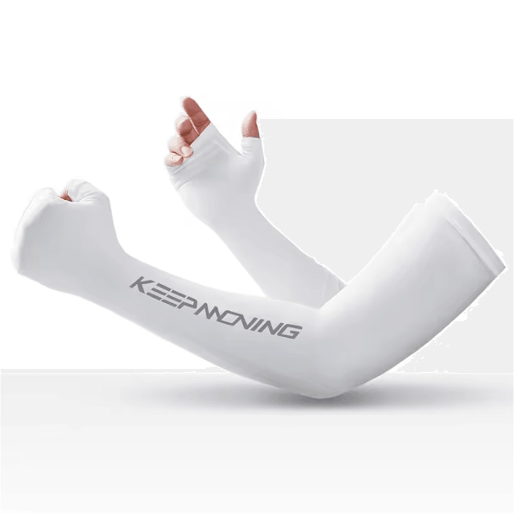 Ice Silk Cooling Arm Sleeves UV Protection Breathable Outdoor Sports Covers 2