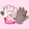 Kids AntiSlip Fingerless Cycling Gloves Breathable Protective Sports Gloves For Active Play 2