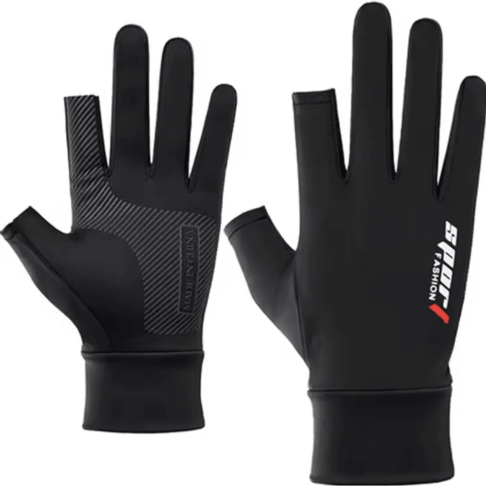 Ice Silk Breathable Touchscreen Sports Gloves AntiSlip Summer Cycling Fishing Gloves 3