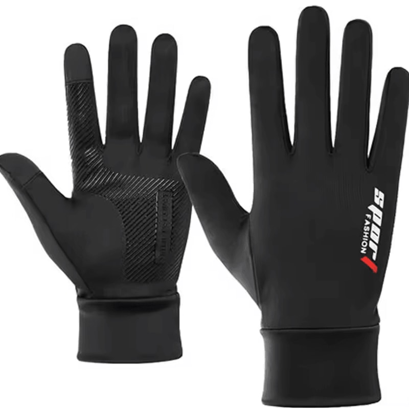 Ice Silk Breathable Touchscreen Sports Gloves AntiSlip Summer Cycling Fishing Gloves 4