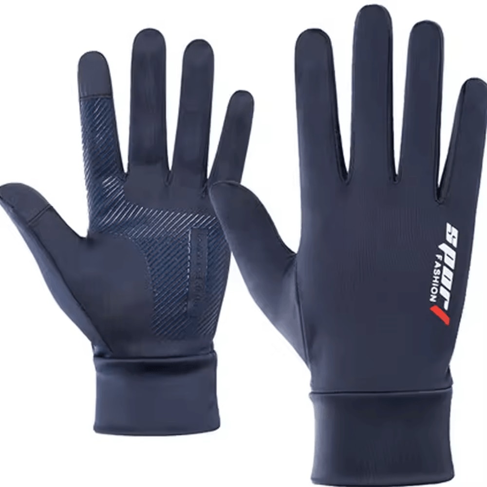 Ice Silk Breathable Touchscreen Sports Gloves AntiSlip Summer Cycling Fishing Gloves 5